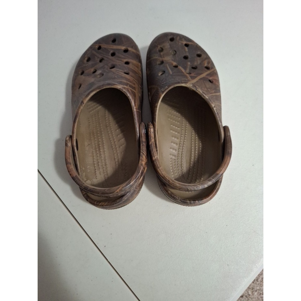 Crocs Camo Clogs Size Men 4-6 Women 6-7 - Picture 2 of 6